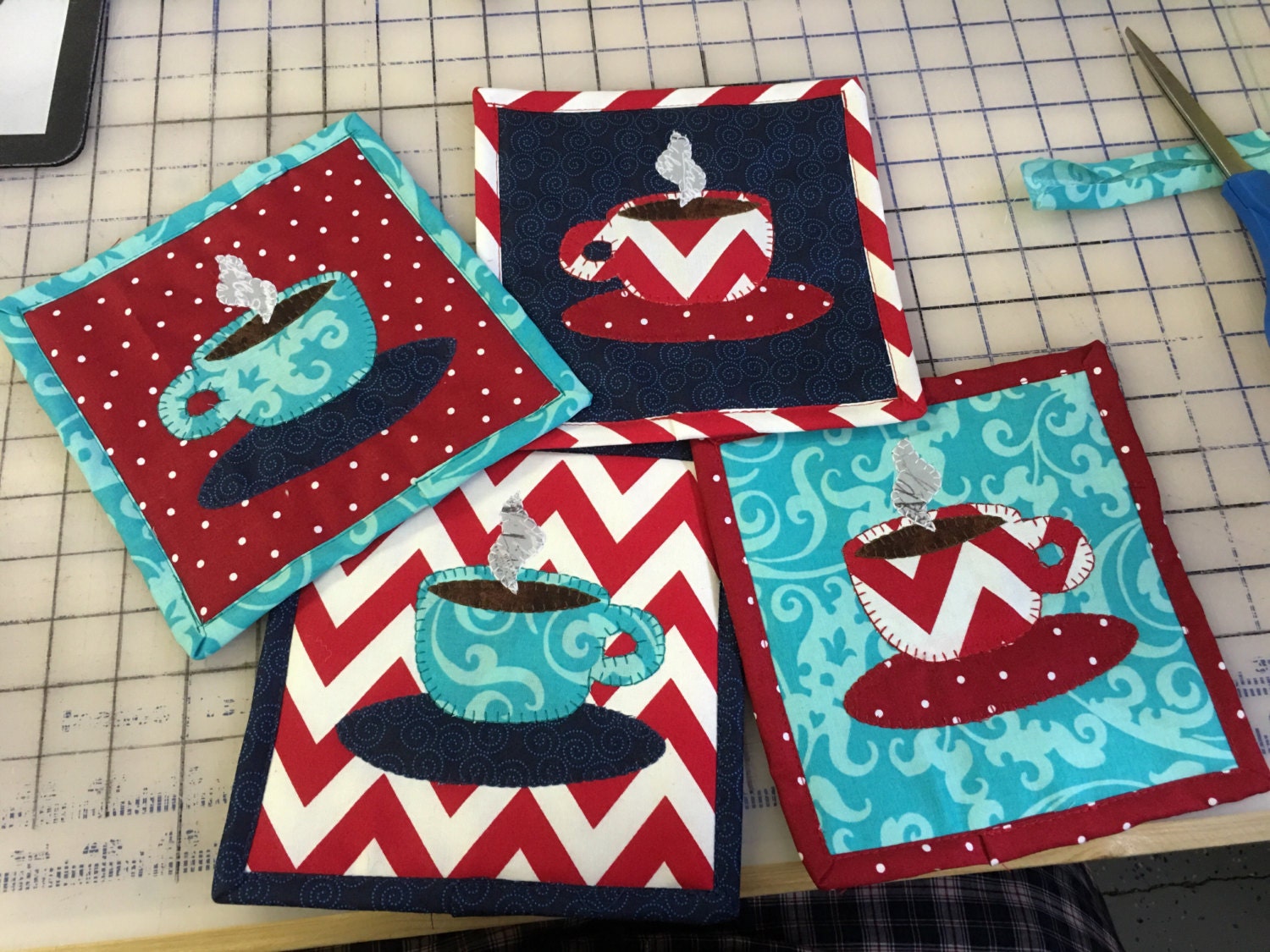 Mug Rugs Etsy Canada