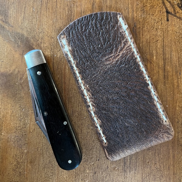 Horween Leather Knife Slip Etsy