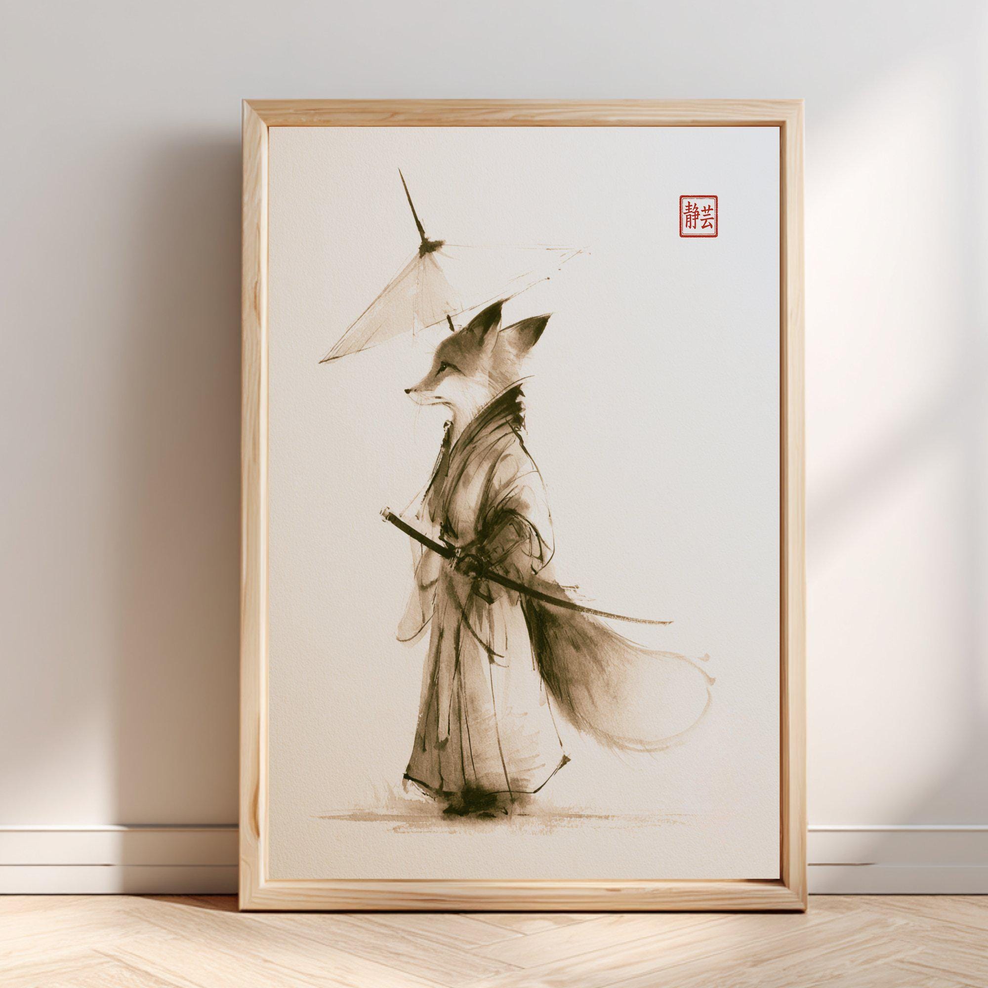 原画　　　唐笠妖怪    A3サイズ 妖怪傘 - Etsy 日本