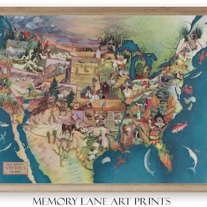 World Map Digital Download
