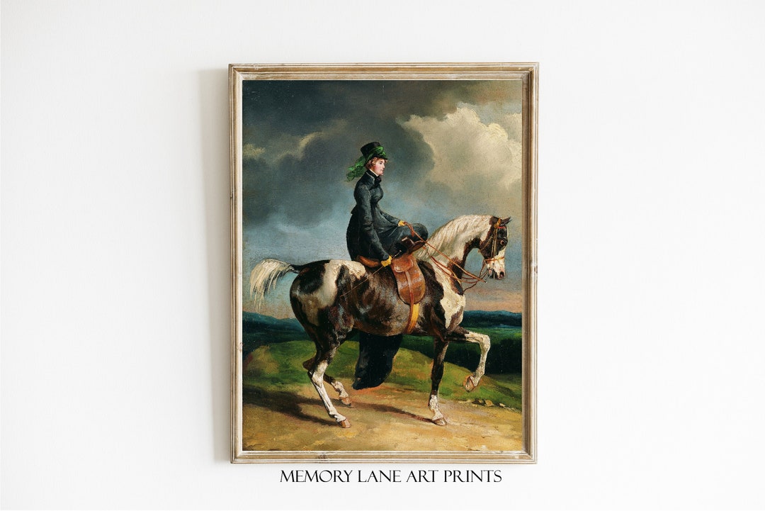 Vintage Horse Printable Art, Instant Download - Etsy