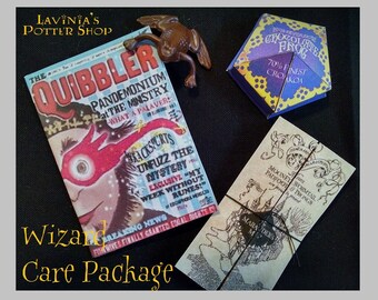 NEW CUSTOM Set For Fan Of Harry Potter//American Girl//18/" Doll Quibbler Choc Frog