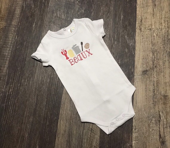 crawfish onesie