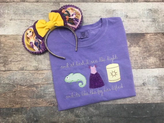 Free Shipping Tangled Trio Rapunzel At Last I See The Light Etsy