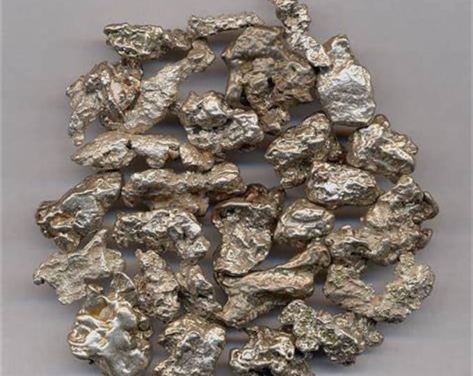 One Raw Fine Silver Nugget