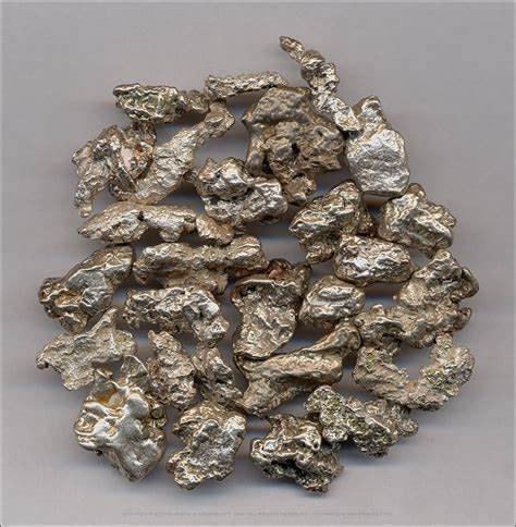 One Raw Fine Silver Nugget or Pendant