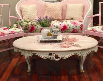 pink coffee table acrylic occasional chairs french painted table coffee rose pink shabby chic design accent chairs table etsy pink coffee table acrylic occasional chairs french painted table coffee rose pink shabby chic design accent chairs table etsy