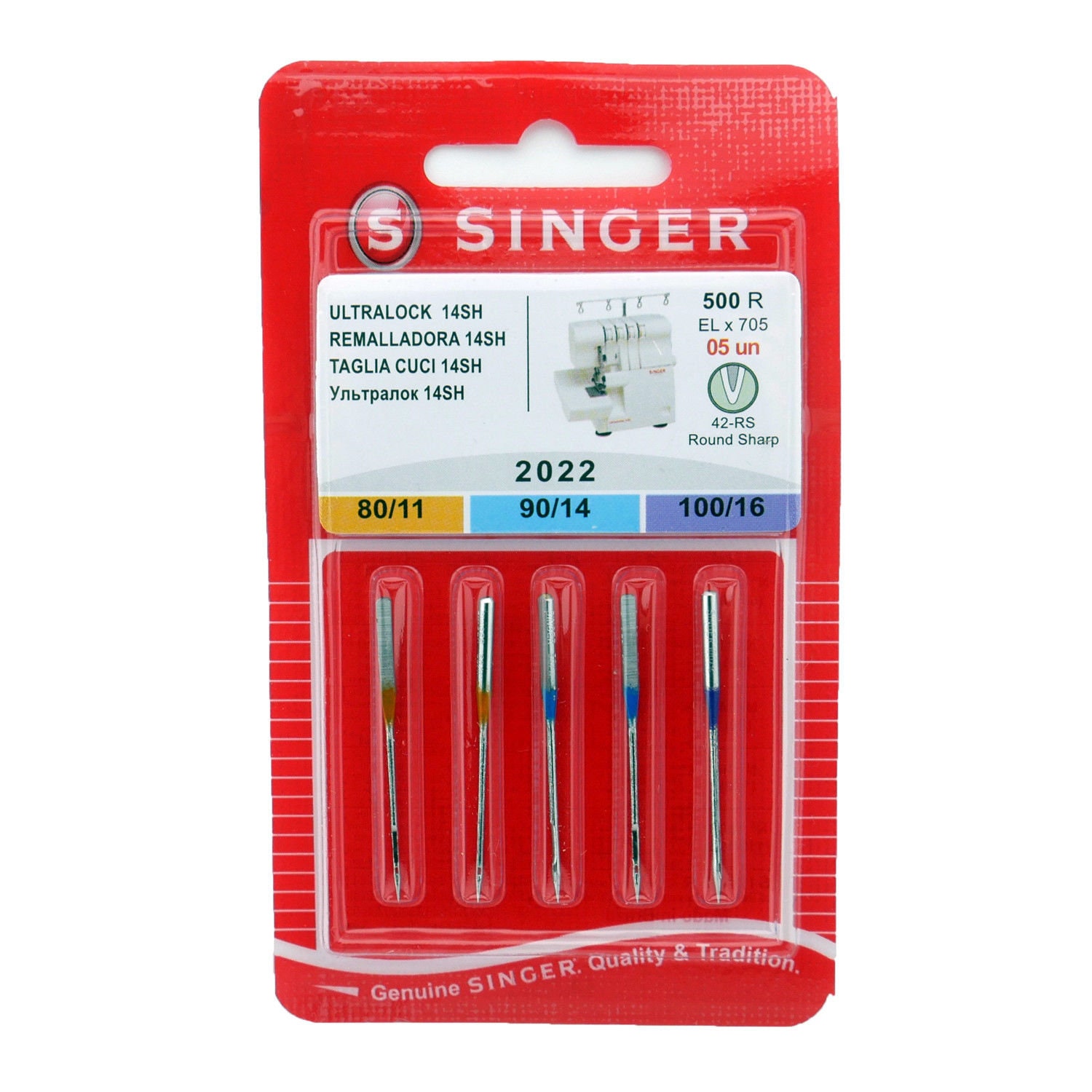 Singer Needles, Assorted - 30 needles