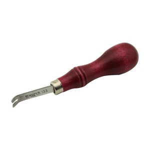 C.S. Osborne Western Edge Tool (Bent Shank) #133-B Size 00 To 4 Edger