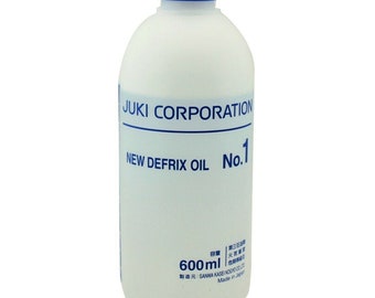 Juki Genuine New Defrix Oil No.1 Sewing Machine Oil 600ml Bottle