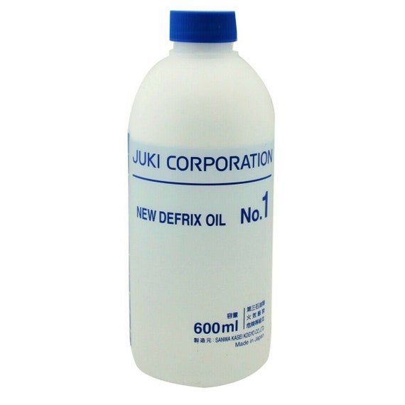 Juki Genuine New Defrix Oil No.1 olio per macchina da cucire flacone da 600  ml