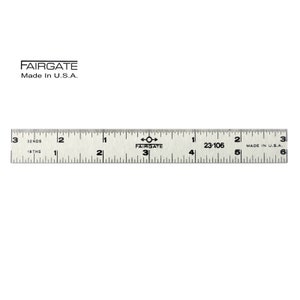 Fairgate 12 X 6 Half-size L-square Ruler 50-147 Made in USA 