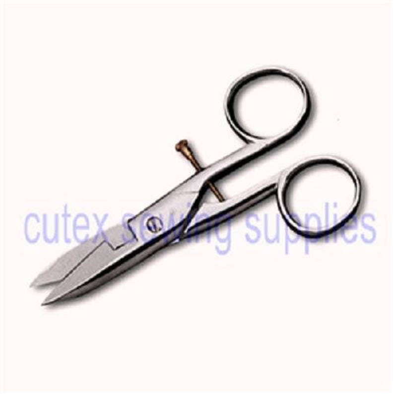 Mundial 4-1/2 Classic Forged Button Hole Scissors 252 image 1