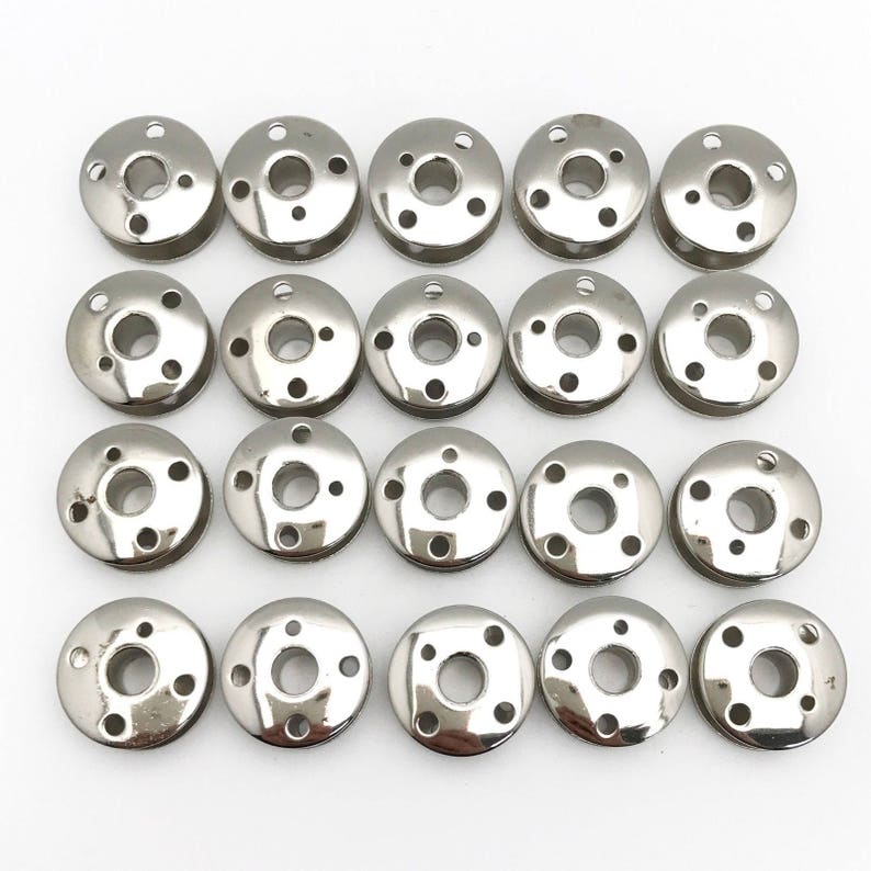 20 Metal Dropin Bobbins for Singer Sewing Machine Class 66 99 & More