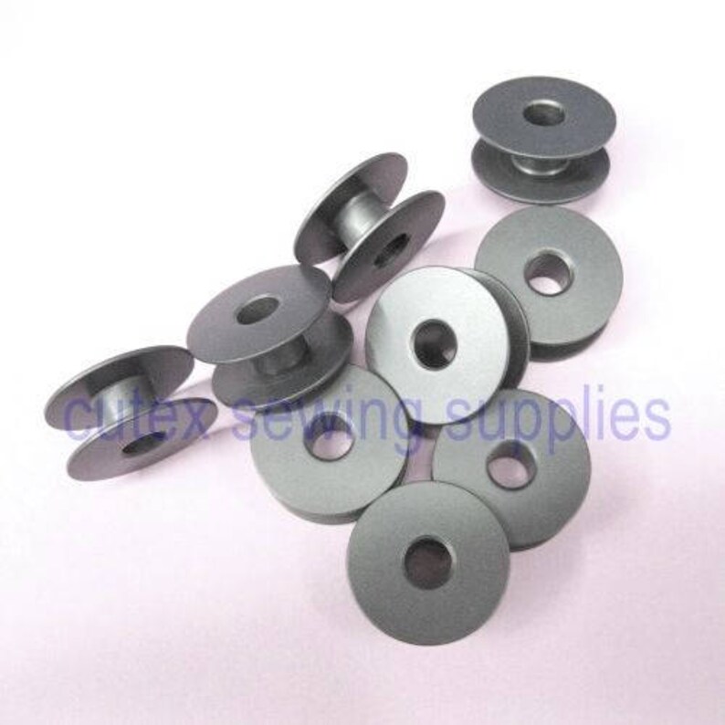Juki DDL-8700-7 DDL-9000 Original Aluminum Bobbins 10 Pk #229-64001