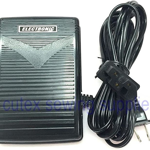 thumbnail image 2 of EVERNICE C1036 Foot Control Pedal For Janome Sewing Machines – 116C, 2030QDC, 7330, Magnolia, MC10000, NH60, Skyline S5 2 of 5