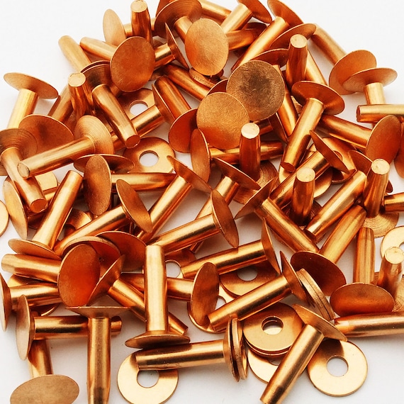 C.S. Osborne Copper Rivets #1700 Size 14, 1 Lb box, Approx. 314 Count