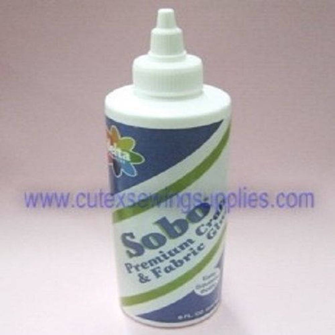 SOBO Premium Craft & Fabric Glue 8 OZ. Bottle All-purpose 