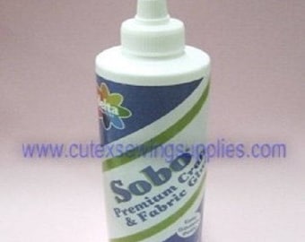 SOBO Premium Craft & Fabric Glue 8 OZ. Bottle All-PURPOSE
