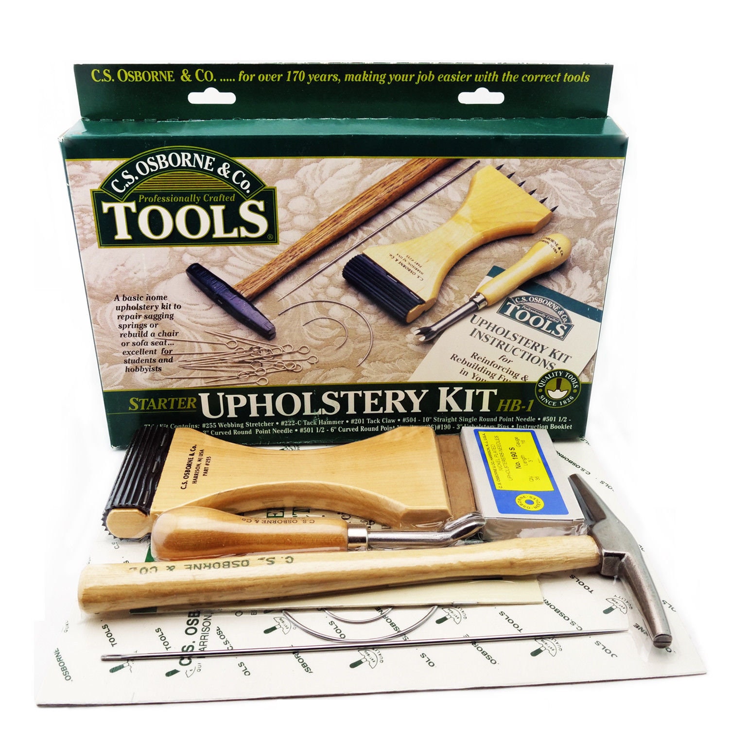 Professional Furniture Upholstery Tool Kit 