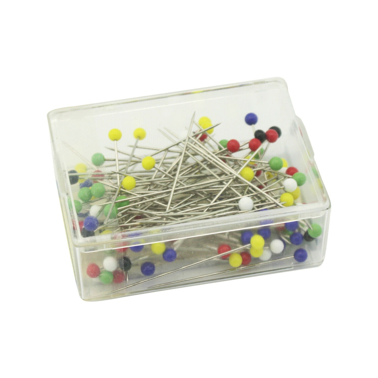 Glass Head Pins - #20 - 1 1/4 x 0.023 - 40/Pack - Assorted
