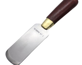 Better than Blanchard - Brass leather cutting knife - RWL-34 steel made  blade