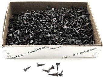 C.S. Osborne 11/16" Blued Sterilized Upholsterers Tacks #689-12, 1 Lb Box