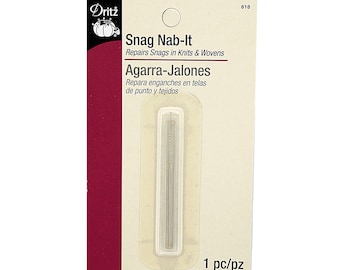 Snag Repair Needles. Repair Snags in Knitted and Woven Garments 2 per  Package. Clover Art No 2512 choose 1 Pack or 2 