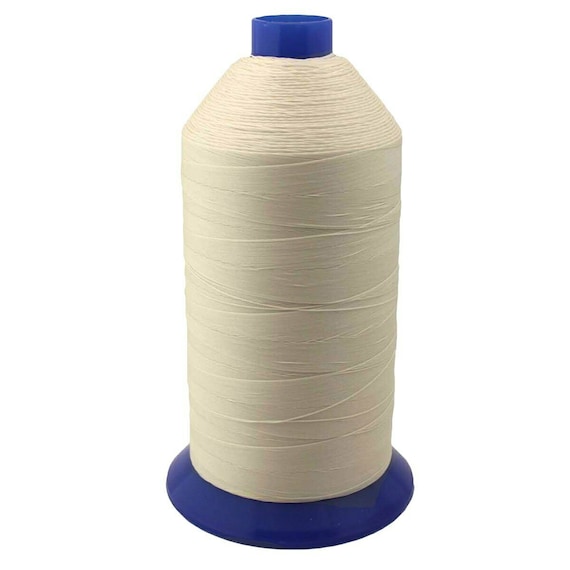 Cream Bonded Nylon Upholstery Thread Size 92, Tex 90, 16 Oz. 4200