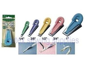 4 Pcs Set of Size Fabric Bias Tape Maker Kit for Sewing and