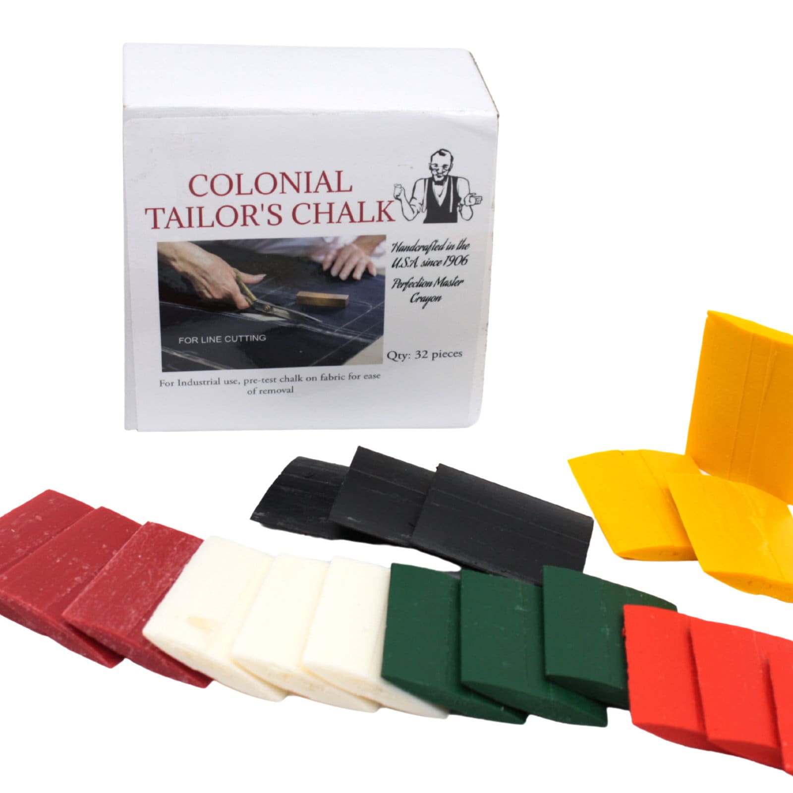 Trippelware Tailors' Chalk (32 pieces)