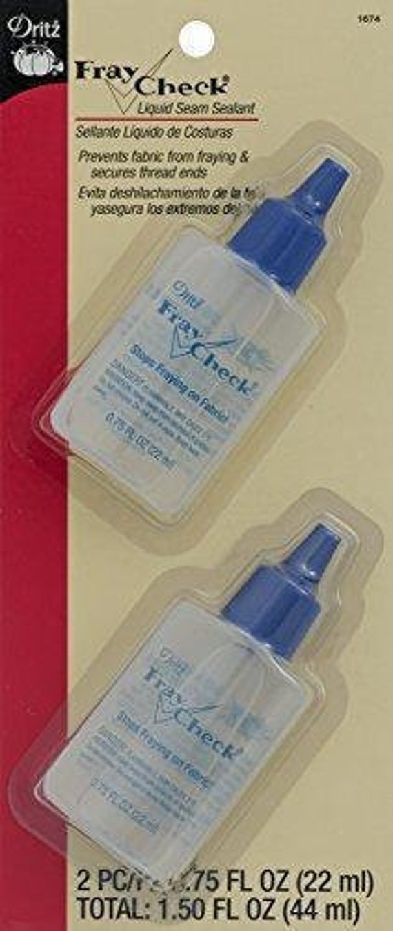 Dritz Fray Check Liquid Seam Sealant Glue Bonus Value Pack 2