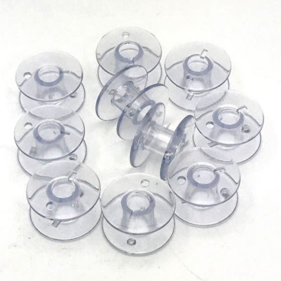 10 Pk. Plastic Bobbin #102261103 (Top Load) For Babylock, Janome Sewing  Machine