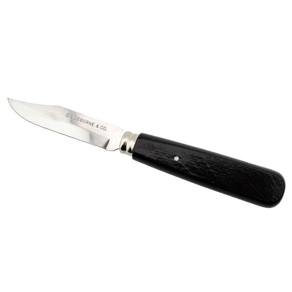 C S Osborne 70 Round Head Knife, Leather Workers Knife
