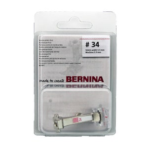 Bernina Clear Zig-Zag Foot #0307707000 (#34N) Genuine New Style Sewing Machine