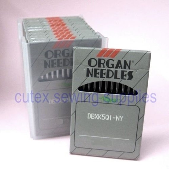 100 Organ DBXK5Q1-NY Embroidery Needles for Janome MB4, Melco EP4, Elna  9900 