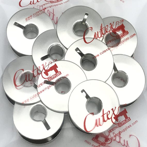 10 Metal Bobbins A9117007000 For Juki TL2010Q TL2000Qi Etsy