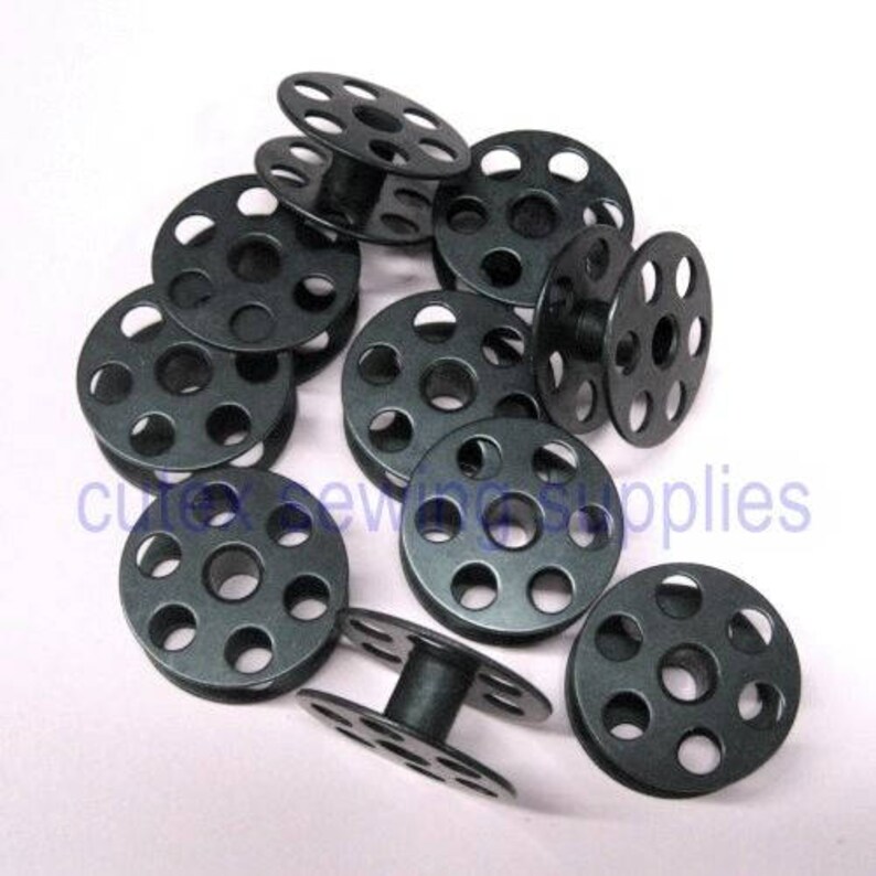 20 Large Metal Bobbins For Juki, Singer, Brother Industrial Sewing Machines - #B-9117-563-000