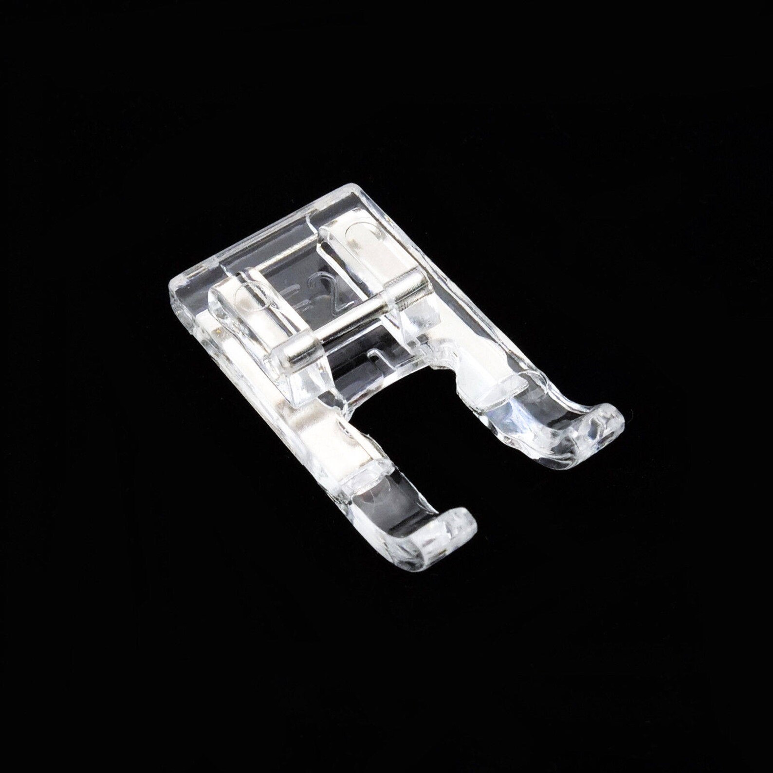 ZIGZAGSTORM 200137003 7mm Snap On Open Toe Satin Stitch Presser Foot For For Singer Janome,Necchi,Pfaff,Husqvarna Vking Sewing Machine ALT: 832427103-200137003