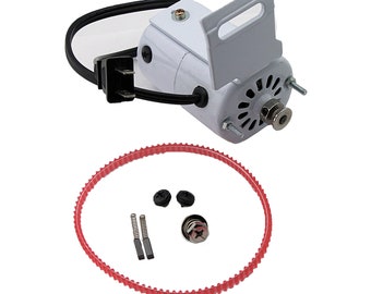 White Home Sewing Machine Motor, L-Bracket 110 Volt, 90W, 7000RPM