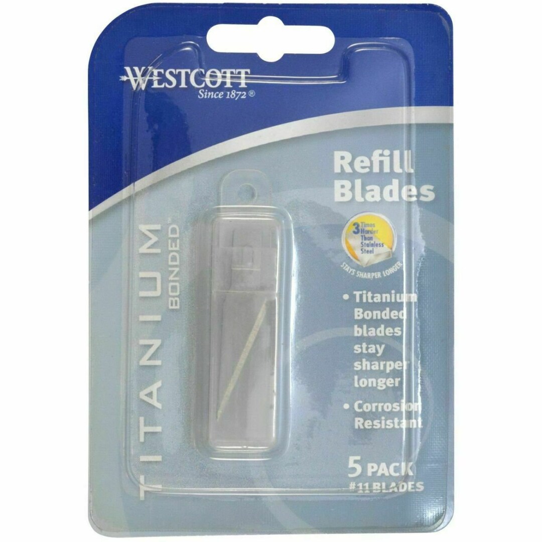 Westcott 11 Hobby Knife Refill Blades 5pk Etsy