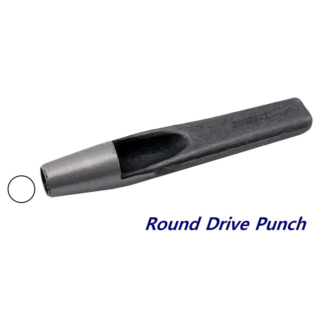 C.S. Osborne 1/2 Hollow Drive Belt Punch #245-1/2 Made In USA - Cutex  Sewing Supplies