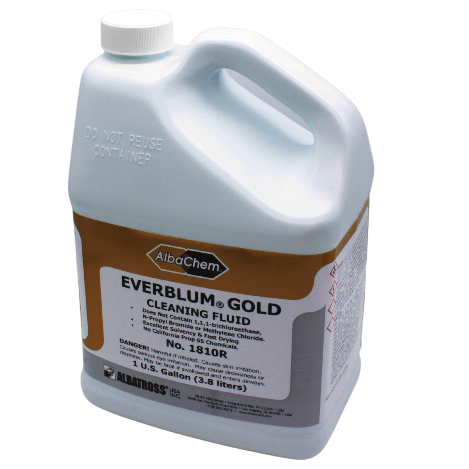 AlbaChem 1810 EverBlum Gold Cleaning Fluid - 1 Gallon