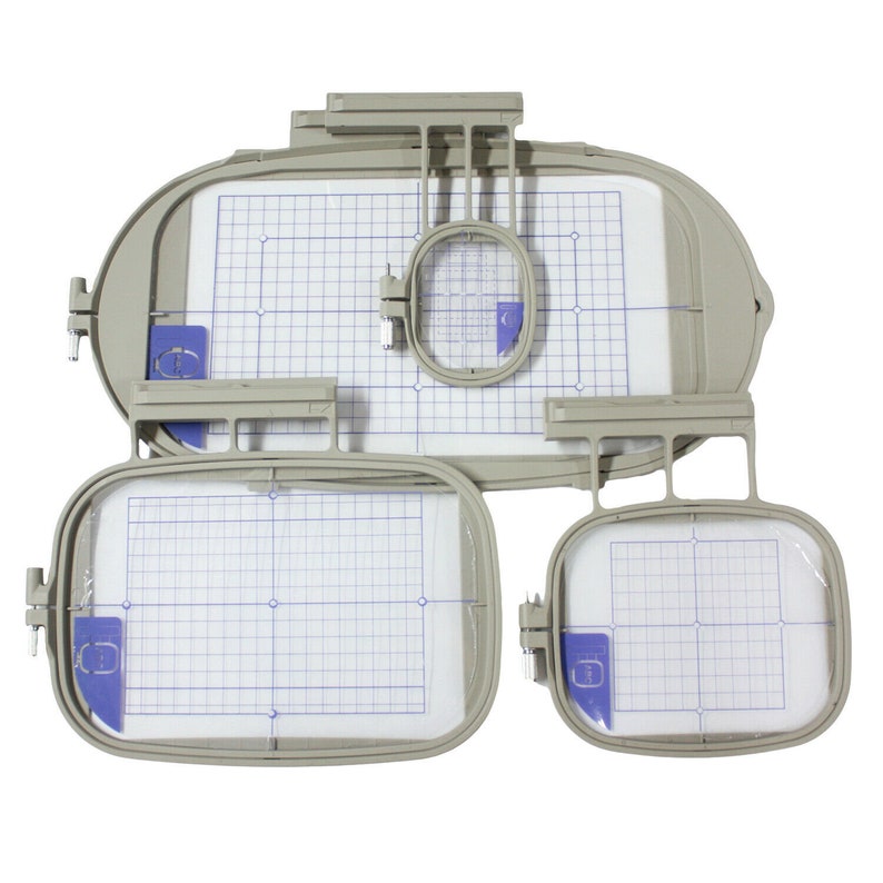 4 Pc. Embroidery Hoop Set Brother Innovis 1500/1500D/2500D Etsy