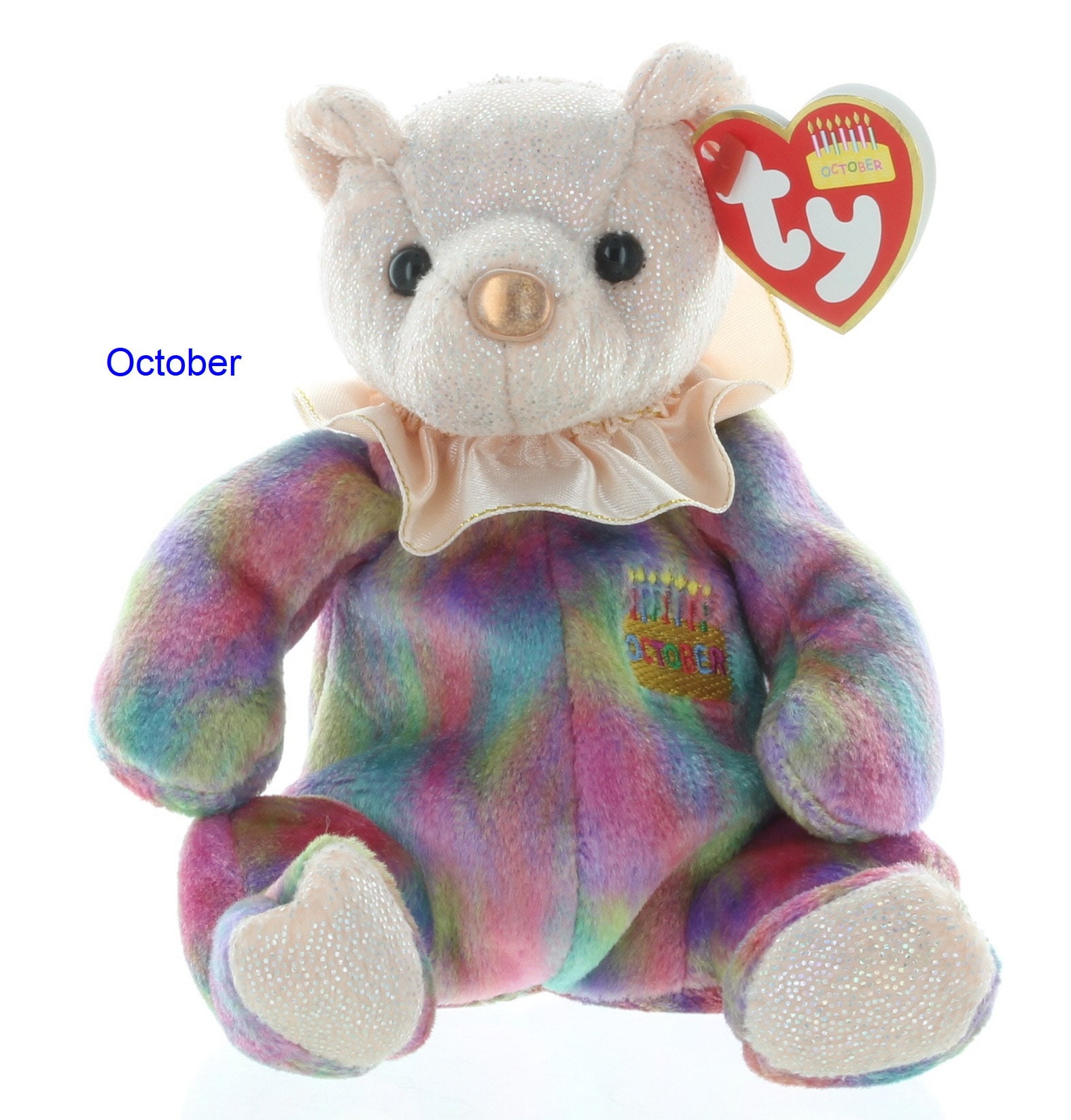 Ty Happy Birthday Beanie Babies August September and October Etsy