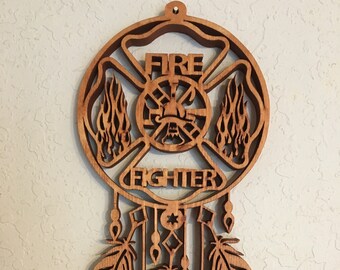 Dromenvanger brandweerman