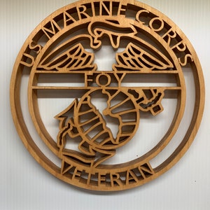 Arte con seghetto alternativo per veterani dei Marines degli Stati Uniti