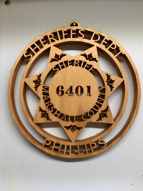 7 Point Sheriff Star - Etsy