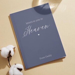Cartas para ti en el cielo Cuaderno Diario de duelo Diario de pérdida Diario de memoria amorosa Diario de cartas a mi madre Diario