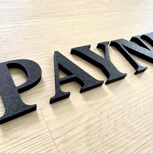 Wall Name Letters Decor Custom Name 3d Letters Decoration for Nursery ...